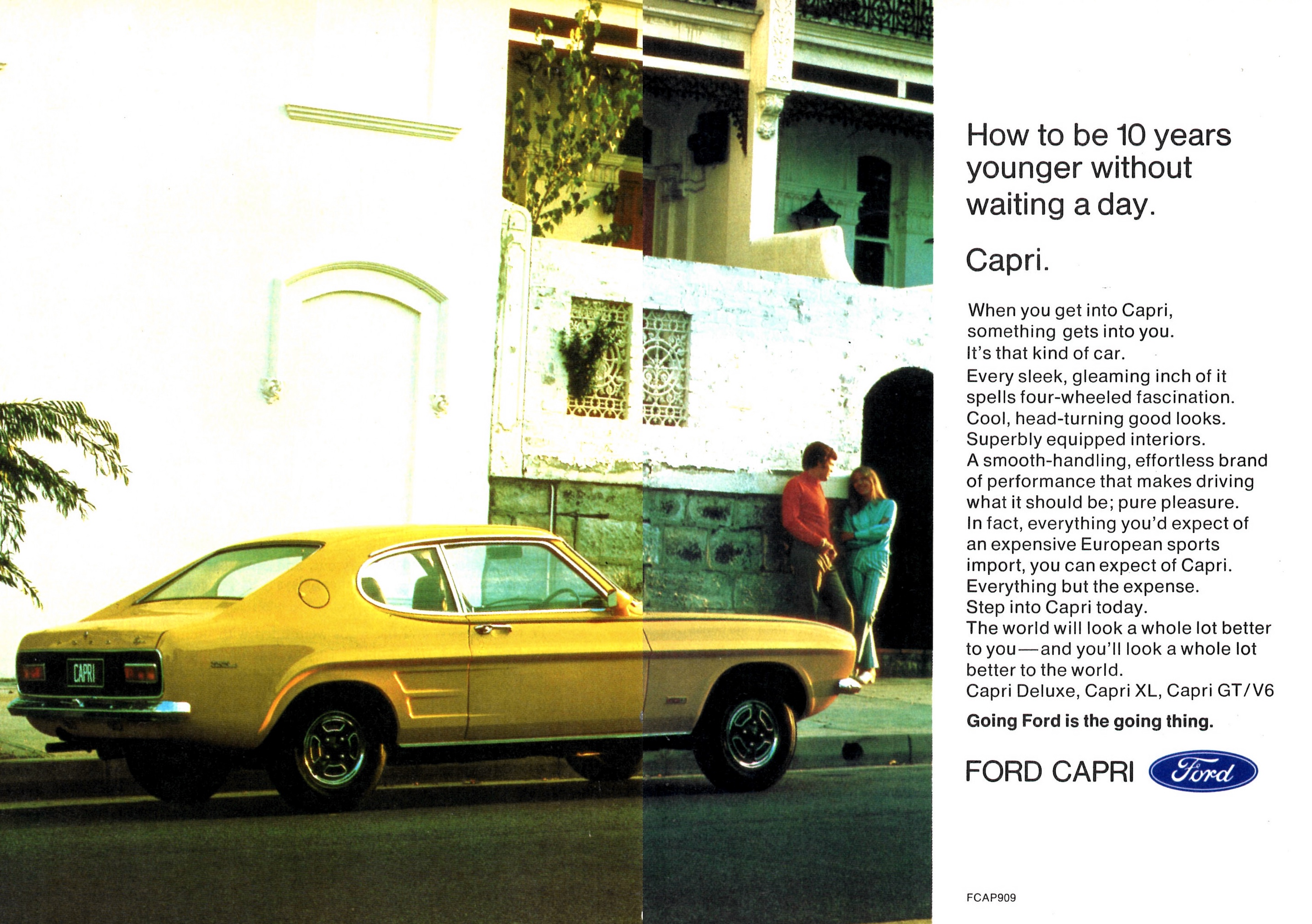 1972 Ford Capri Deluxe XL & GT-V6